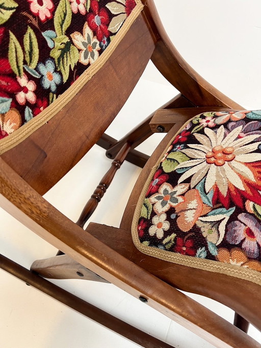 Vintage English rocking chair, 1960's