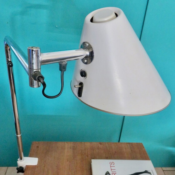 Image 1 of "Delux" vintage desk lamp with articulated arm by Falkenbergs Belysning