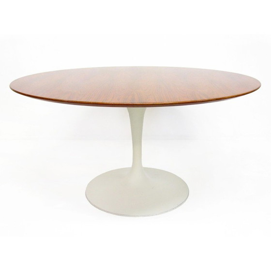 Image 1 of Vintage “Tulip” dining set in Rio rosewood by Eero Saarinen for Knoll, 1970