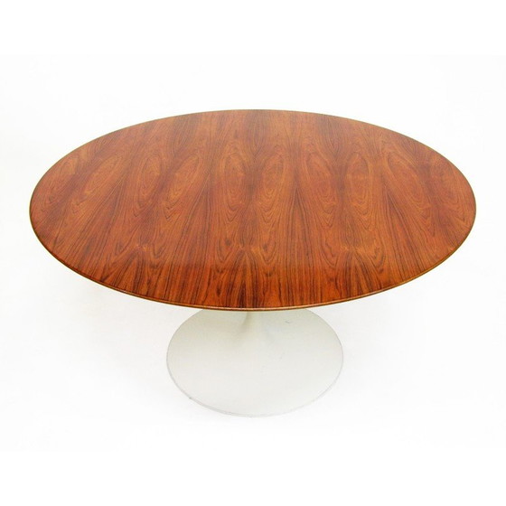 Image 1 of Vintage “Tulip” dining set in Rio rosewood by Eero Saarinen for Knoll, 1970