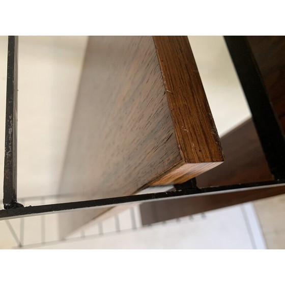 Image 1 of Mensola da parete vintage in palissandro Rio e metallo