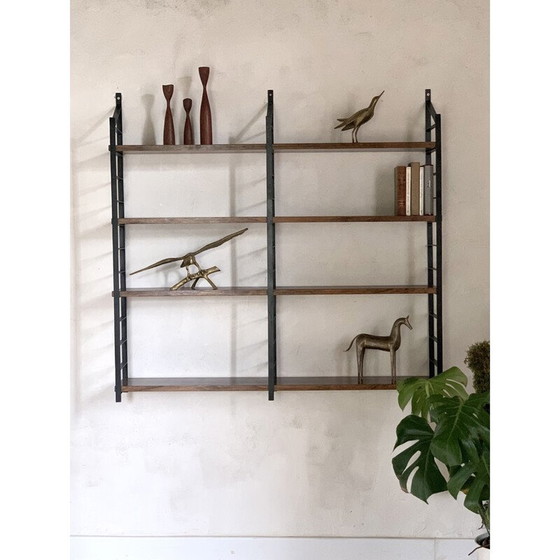 Image 1 of Mensola da parete vintage in palissandro Rio e metallo