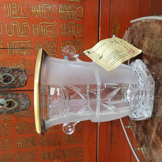 Image 1 of Vintage Art Deco glass champagne bucket, France