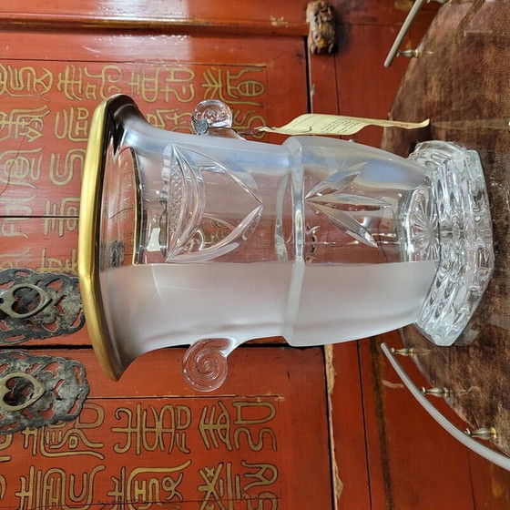 Image 1 of Vintage Art Deco glass champagne bucket, France