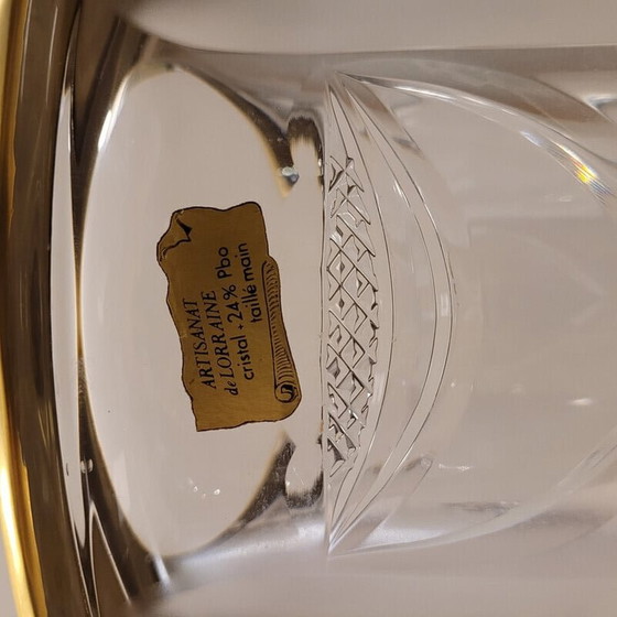 Image 1 of Vintage Art Deco glass champagne bucket, France