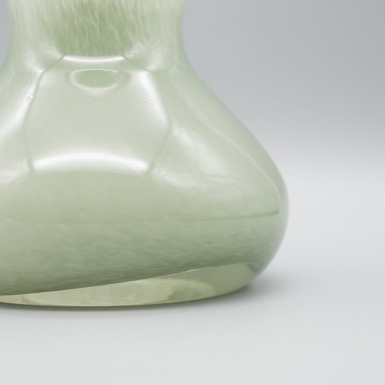 Image 1 of Exquisite Cased Glass Vase Jugendstil Art Déco Style Circa 1930S Opal Glass 23Cm