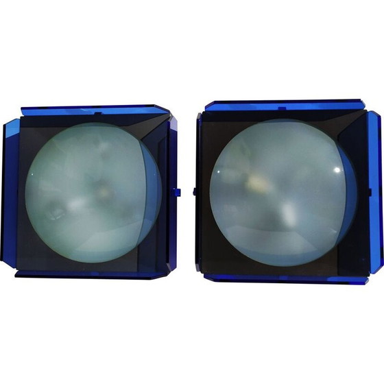 Image 1 of Pair of vintage Wall lights Veca 1970s