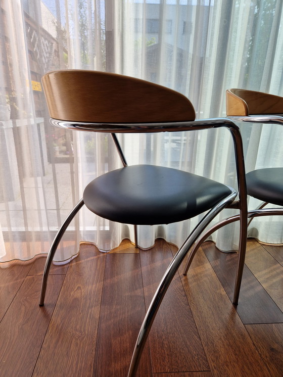 Image 1 of 2 x Vintage Effezetta Chairs