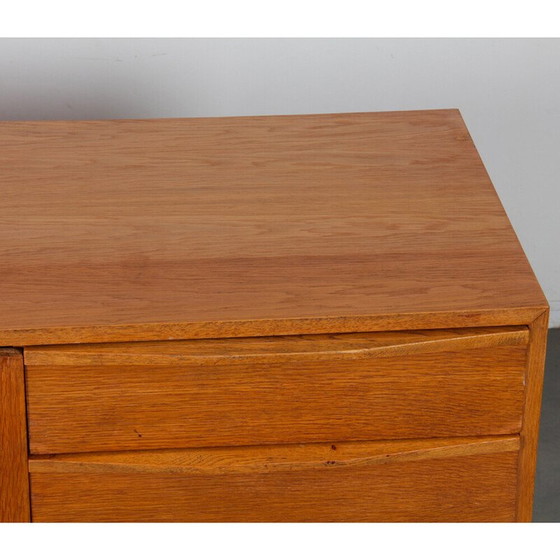 Image 1 of Vintage oak wood chest of drawers for Drevozpracujici Podnik, Czechoslovakia 1960