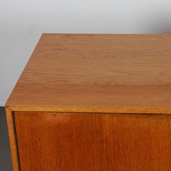 Image 1 of Vintage oak wood chest of drawers for Drevozpracujici Podnik, Czechoslovakia 1960