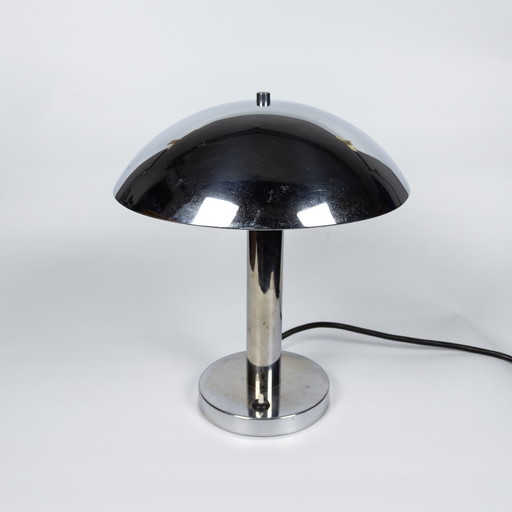 Bauhaus Chrome Lamp By Miroslav Prokop For Napako, 1930S