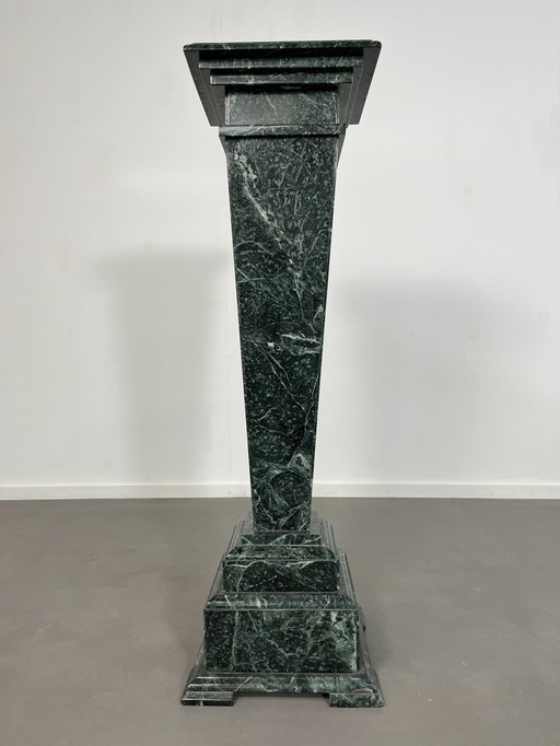 Antique Marble Column Pillar Pedestal