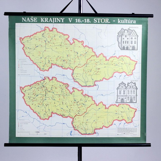 Image 1 of Tarjeta escolar antigua de Skolske pomucky np, Checoslovaquia, década de 1960