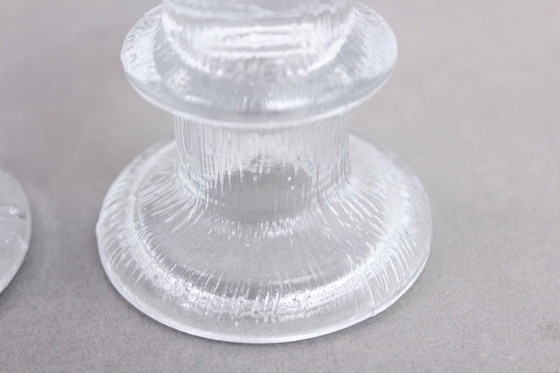 Image 1 of Glass candle holder Sarpaneva for Iittala