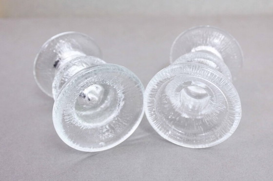 Image 1 of Glass candle holder Sarpaneva for Iittala