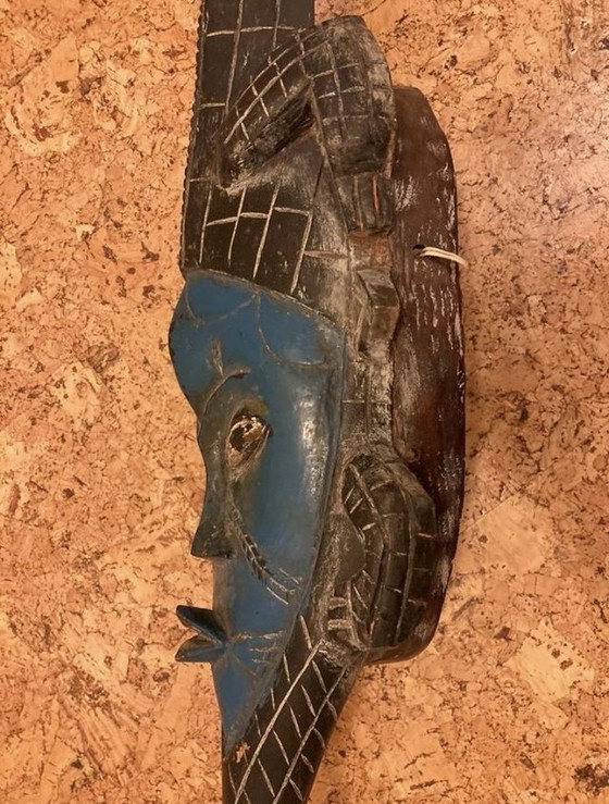 Image 1 of Handmade Mask From Ivory Coast