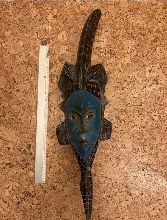 Image 1 of Handmade Mask From Ivory Coast