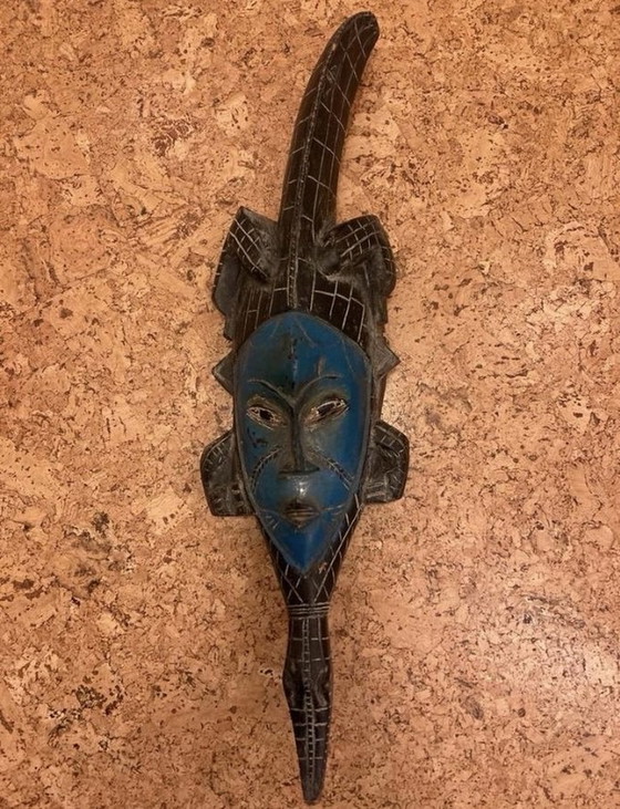 Image 1 of Handmade Mask From Ivory Coast