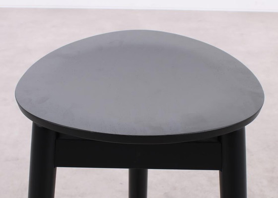 Image 1 of 4x DUM Office Beech bar stool black, 65 cm