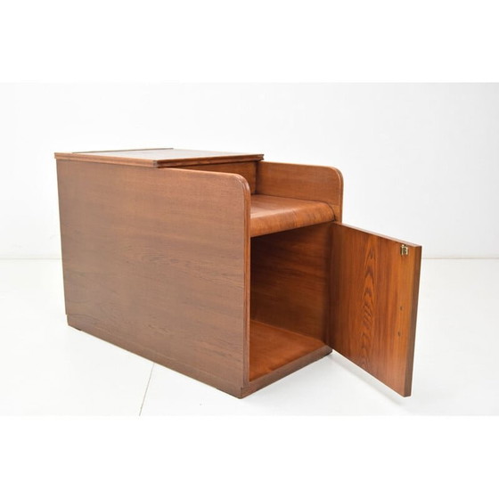 Image 1 of Scatola di legno art déco vintage, Cecoslovacchia 1940