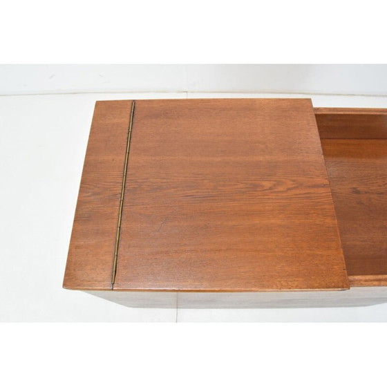 Image 1 of Scatola di legno art déco vintage, Cecoslovacchia 1940