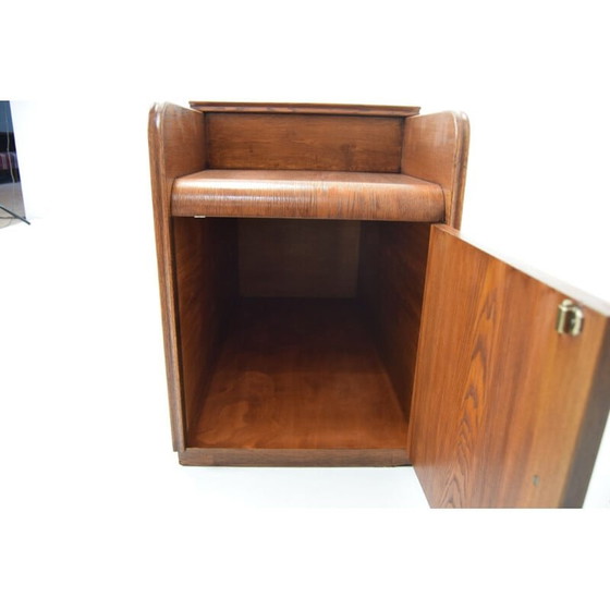 Image 1 of Scatola di legno art déco vintage, Cecoslovacchia 1940