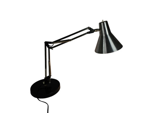 Sis - Bauhaus - Model 602 - Table lamp - Architectural lamp - Industrial - Germany - 60'S