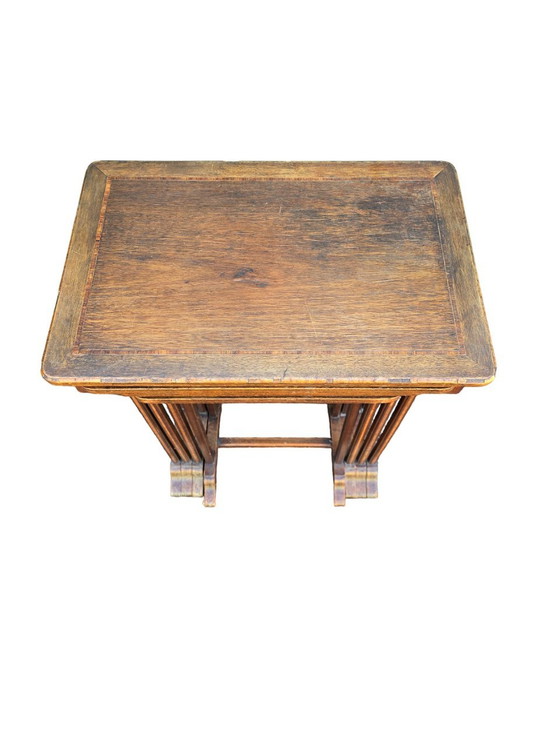 Image 1 of Antique nesting tables