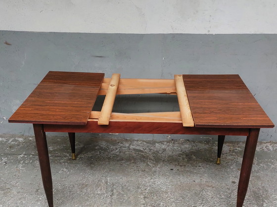 Image 1 of Table de salle à manger vintage en pallisandre