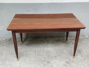 Table de salle à manger vintage en pallisandre