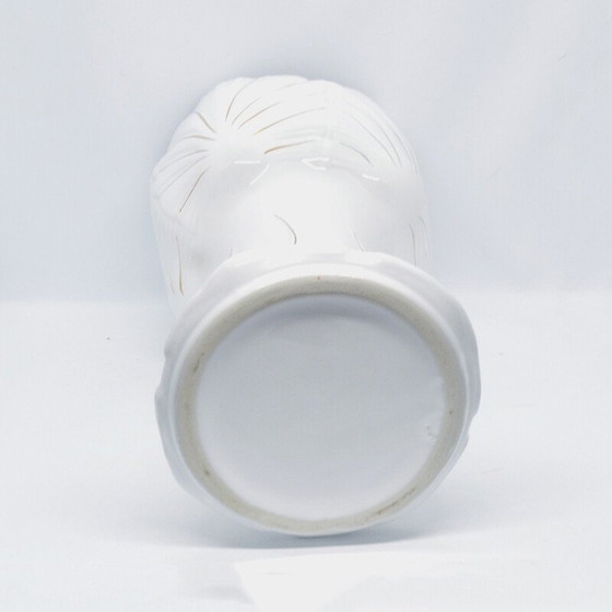 Image 1 of Vintage Hollywood Regency porcelain vase, Poland 1970s