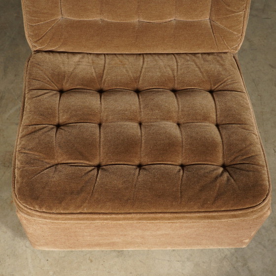 Image 1 of Midcentury Modular Fabric Corner Sofa - 1960s