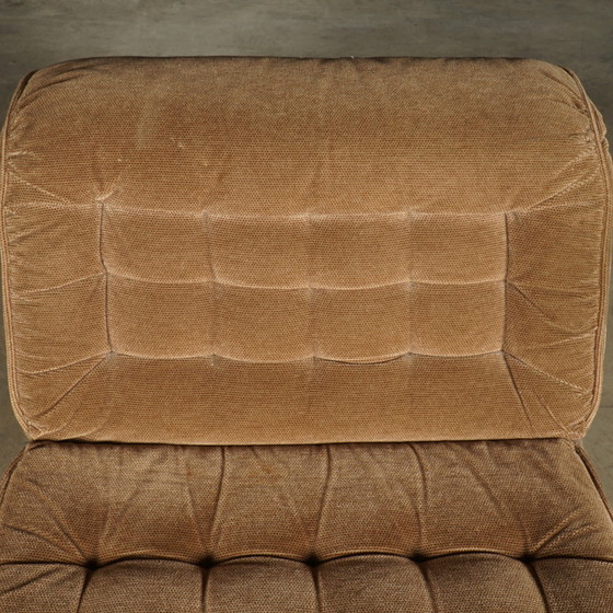 Image 1 of Midcentury Modular Fabric Corner Sofa - 1960s