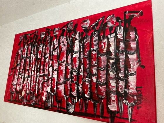 Image 1 of Kenyan women on canvas