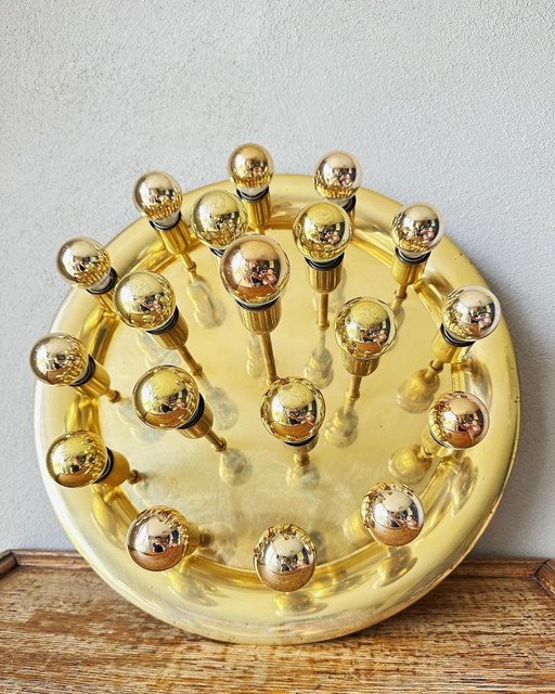 Vintage Sputnik Ceiling Lamp