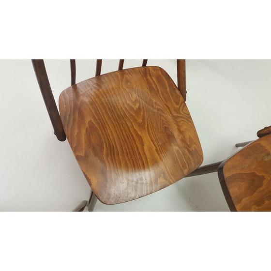 Image 1 of Set of 4 vintage dining chairs designed by Antonín Šuman, 1966s