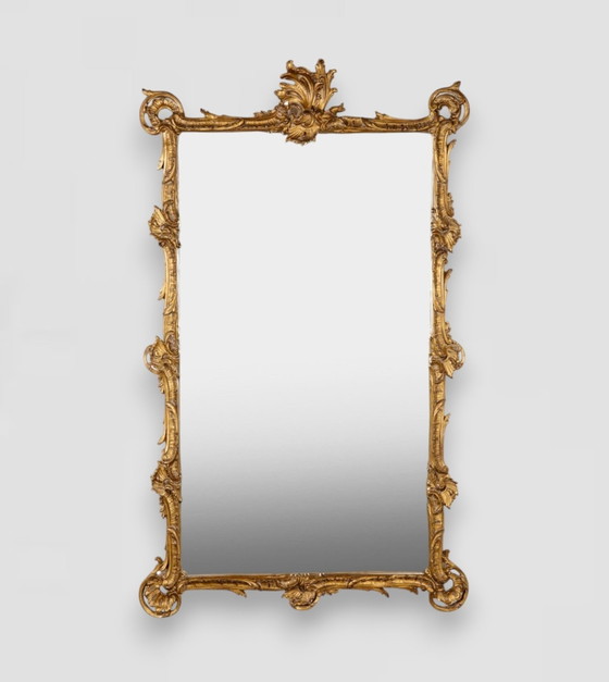 Image 1 of Gilded Mirror Antique Gold