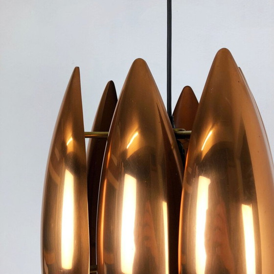 Image 1 of Vintage pendant lamp "Kastor" by Jo Hammerborg for Fog and Mørup, Denmark 1960
