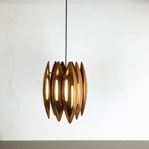 Vintage pendant lamp "Kastor" by Jo Hammerborg for Fog and Mørup, Denmark 1960