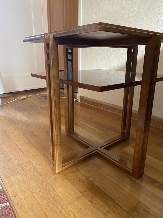 Image 1 of 2x Giorgetti Umberto Asagno Side Table 50X50X56