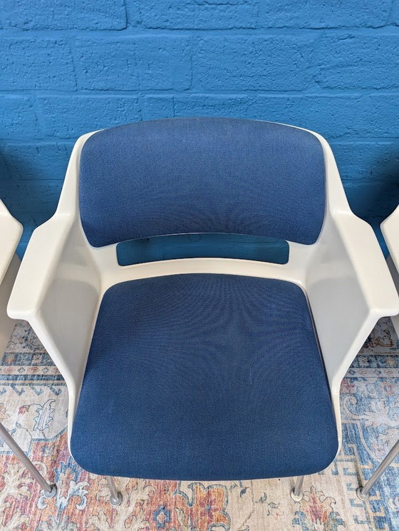Image 1 of 4X Vintage Bucket Chairs Gispen 2225, Andre Cordemeyer