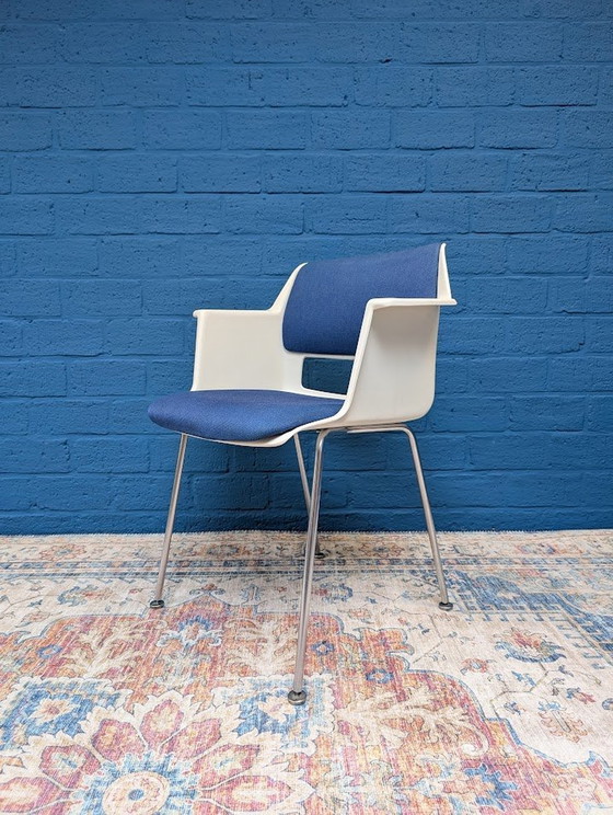 Image 1 of 4X Vintage Bucket Chairs Gispen 2225, Andre Cordemeyer