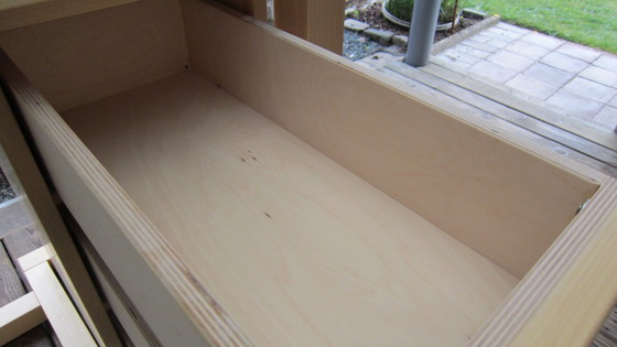 Image 1 of Solid wood standing desk with "Kybun" mat - start ergonomic working