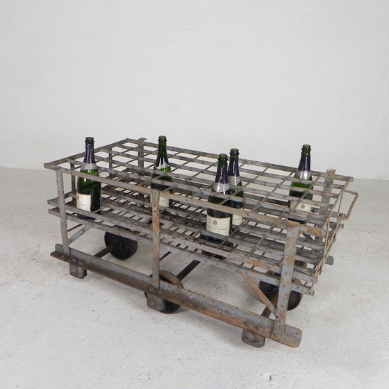 Image 1 of Wine Cart For 50 Wine Bottles, H.C. Slingsby Paris, 1930s