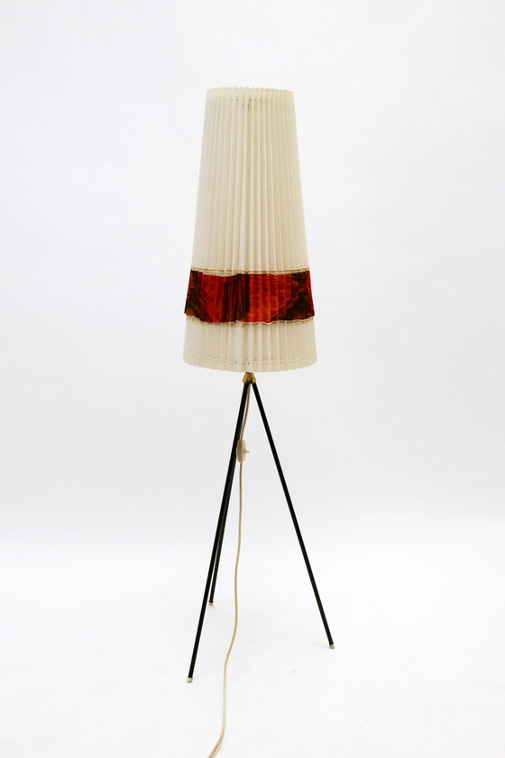 Image 1 of Aro Leuchten Floor lamp with original celluloid shade