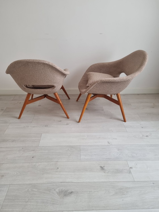 Image 1 of 2 × Miroslav Navratil Bucket Chairs