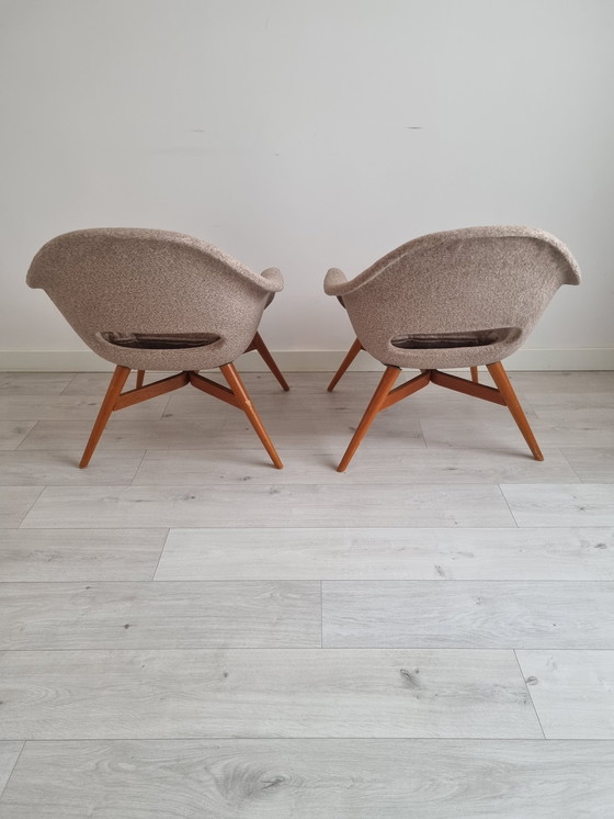 Image 1 of 2 × Miroslav Navratil Bucket Chairs