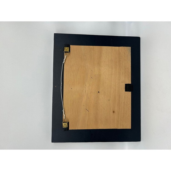 Image 1 of Dipinto vintage in plexiglass con violino intagliato