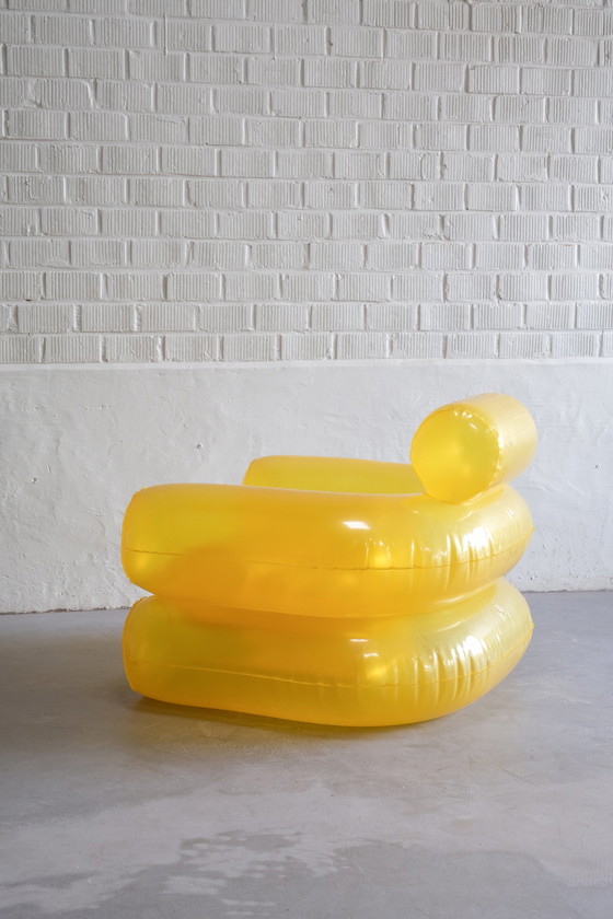 Image 1 of Chaise gonflable Zanotta 'Blow' de Jonathan de Pas