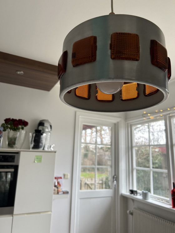 Image 1 of Vintage Swedish Pendant Lamp Erik Hoglund